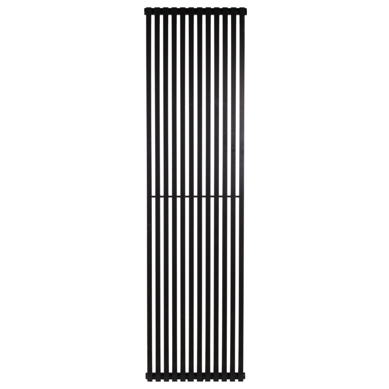 Дизайнерский вертикальный радиатор отопления Betatherm Quantum 485x1800x57 RAL 9005M Black