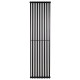 Дизайнерский вертикальный радиатор отопления Betatherm Quantum 485x1800x57 RAL 9005M Black