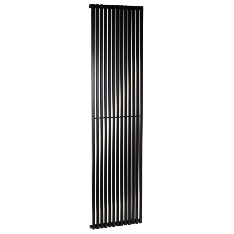 Дизайнерский вертикальный радиатор отопления Betatherm Quantum 525x2000x79 RAL 9005M Black