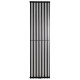 Дизайнерский вертикальный радиатор отопления Betatherm Quantum 525x2000x79 RAL 9005M Black