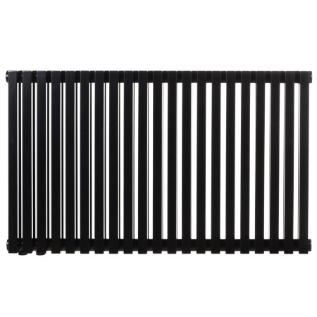 Дизайнерский горизонтальный радиатор отопления Betatherm Quantum 845x500x79 RAL 9005M Black (BQ 2050/21 9005M 88)