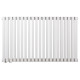 Дизайнерский горизонтальный радиатор отопления Betatherm Quantum 845x500x79 RAL 9016M White