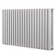 Дизайнерский горизонтальный радиатор отопления Betatherm Quantum 845x500x79 RAL 9016M White