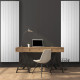 Дизайнерский вертикальный радиатор отопления Betatherm Terra 490x1800x45 RAL 9016M White