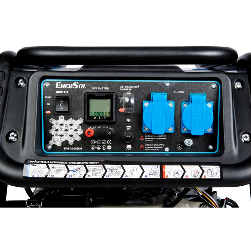 Бензиновий генератор EnerSol EPG-3200SEH (двигун HONDA)