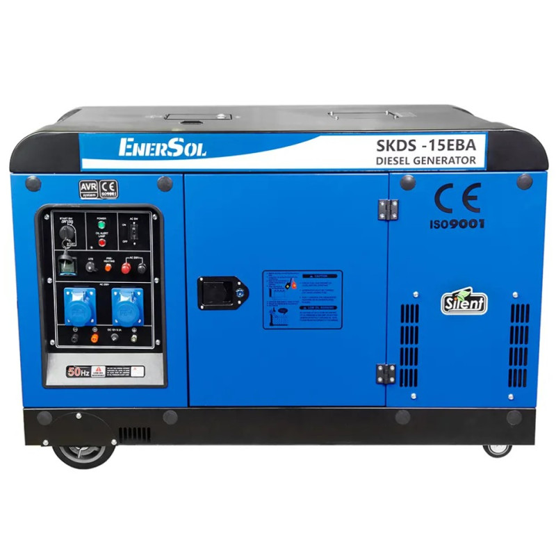 Генератор дизельний EnerSol SKDS-15EBA