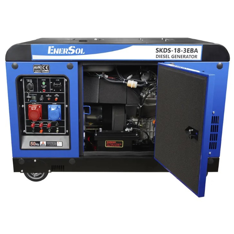 Генератор дизельний EnerSol SKDS-18-3EBA