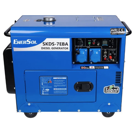 Генератор дизельний EnerSol SKDS-7EBA