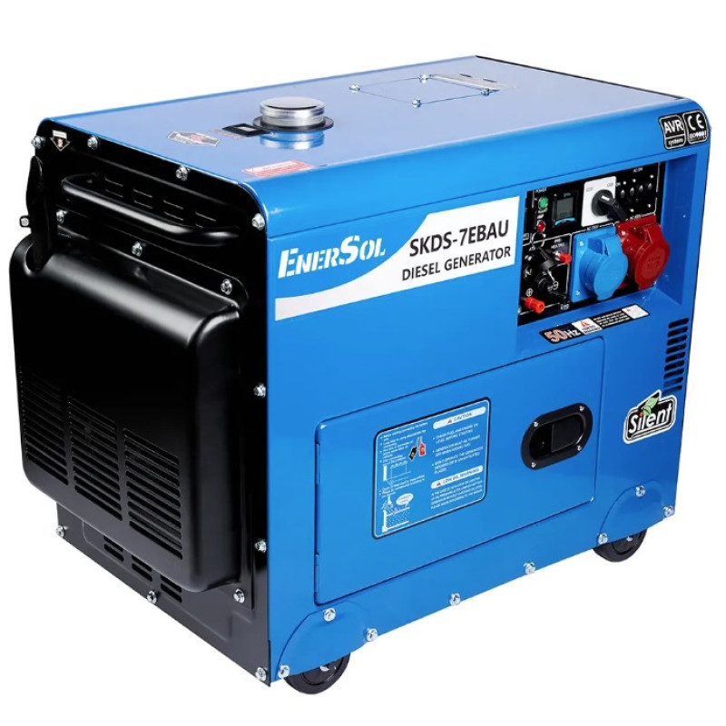 Генератор дизельний EnerSol SKDS-7EBAU