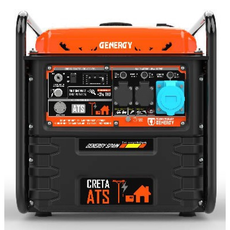 Генератор инверторный бензиновый GENERGY CRETA ATS