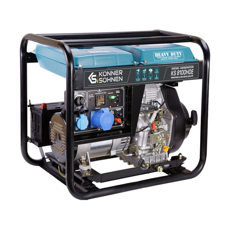 Генератор дизельний Konner&Sohnen KS 8100HDE