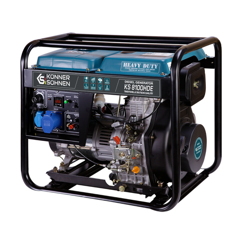 Генератор дизельний Konner&Sohnen KS 8100HDE