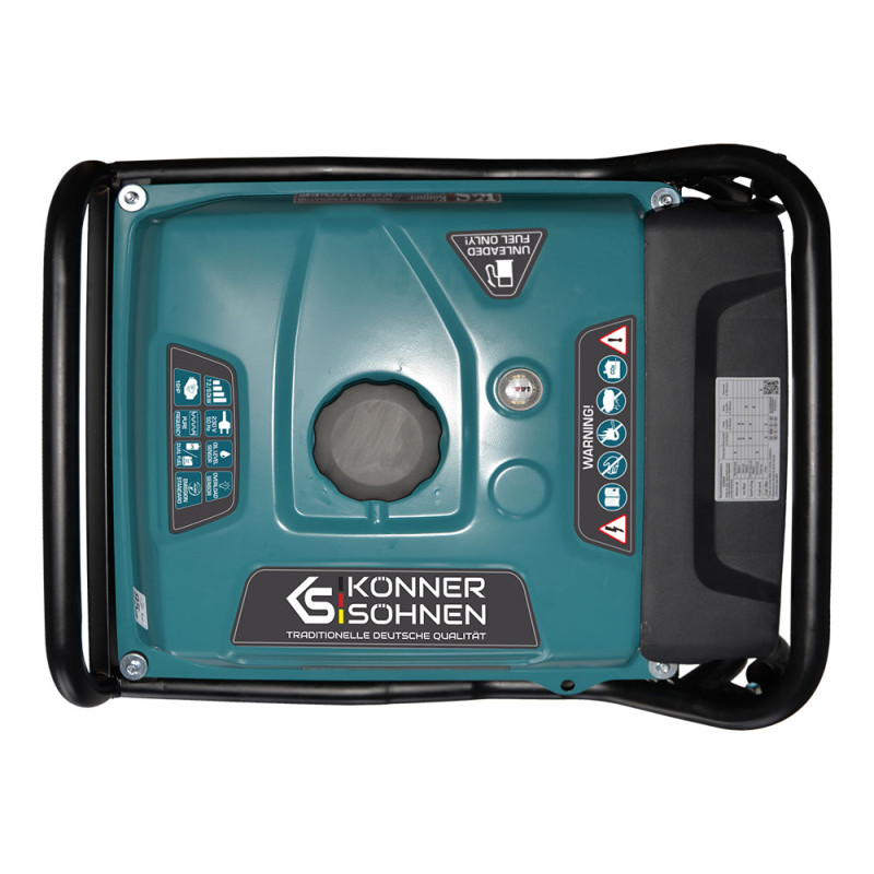 Инверторный комбинированный генератор (газ-бензин) Konner&Sohnen KS 8100iEG