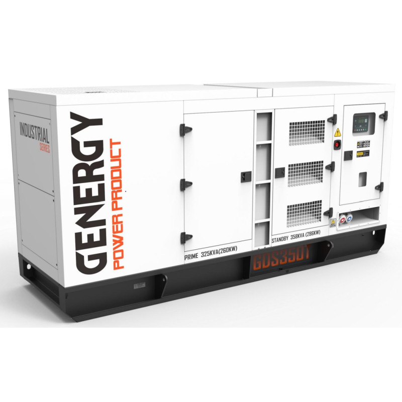 Генератор дизельний GENERGY GDS350T SUPER Silent 358KVA 286KW 400/230V